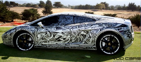 The Sharpie Lamborghini Gallardo