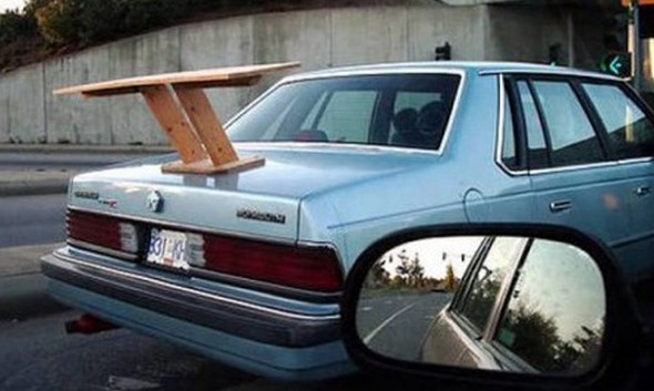 ridiculous car spoilers 03 in Top 10 Ridiculous Car Spoilers