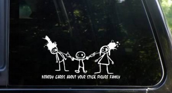 hilarious family car stickers 05 in Family Car Stickers Which You Will Copy