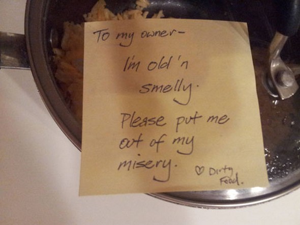 the 10 super funny roommate notes 02 in The Most Hilarious Roommate Notes