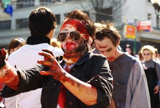 freaky zombie walk parade 18 in Scary Zombie Walk Parades