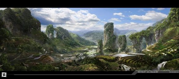 3d cg landscape 13 in The Most Fantastic Computer Graphics Landscapes