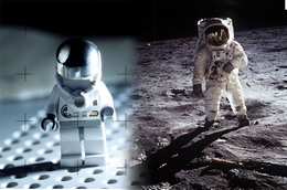 classic photos lego 00 in Classic Photography recreated using Legos