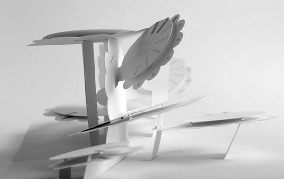 3d paper calender 02 in Amazing 3D Calendar: Use All Dimensions in 2010