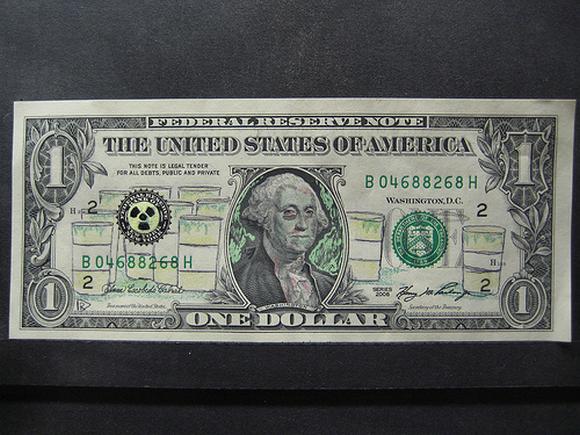 funny money modifications 27 in Playing With Money: Defacing Presidents and Funny Modifications