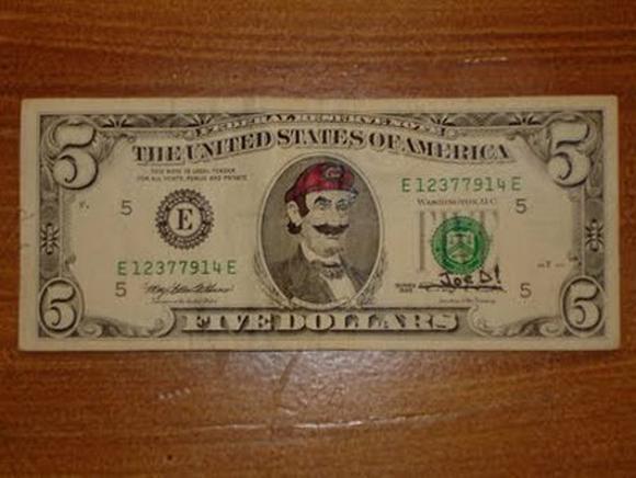 funny money modifications 59 in Playing With Money: Defacing Presidents and Funny Modifications