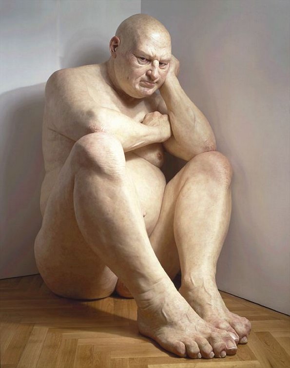 ron mueck artwork sculpture 08 in Ron Muech   Hyper Realist Sculptor