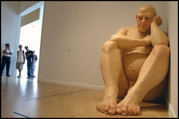 ron mueck artwork sculpture 30 in Ron Muech   Hyper Realist Sculptor