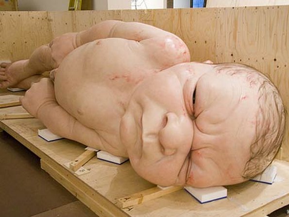 ron mueck artwork sculpture 32 in Ron Muech   Hyper Realist Sculptor