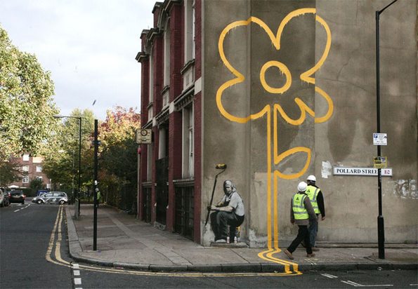 banksy street graffiti art 14 in Banksy   Street Graffiti Artist That Makes You Wonder