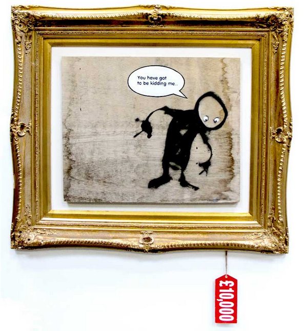 banksy street graffiti art 18 in Banksy   Street Graffiti Artist That Makes You Wonder