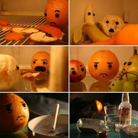 fun creations using food 05 in Top 100 Funniest Food Creations made using Fruits, Vegetables, Eggs