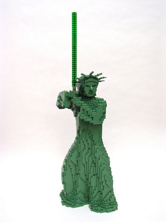 lego sculptures 15 in Lego Huge Sculptures