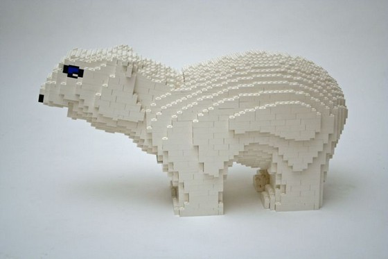 lego sculptures 21 in Lego Huge Sculptures