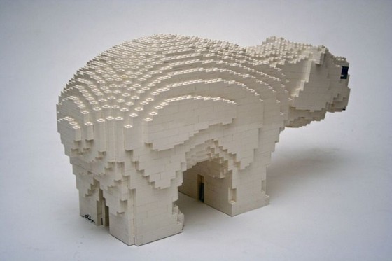 lego sculptures 22 in Lego Huge Sculptures