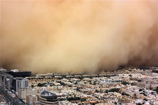 riyad05 in Riyad sand storm   massive sandstorm hits Saudi Arabia