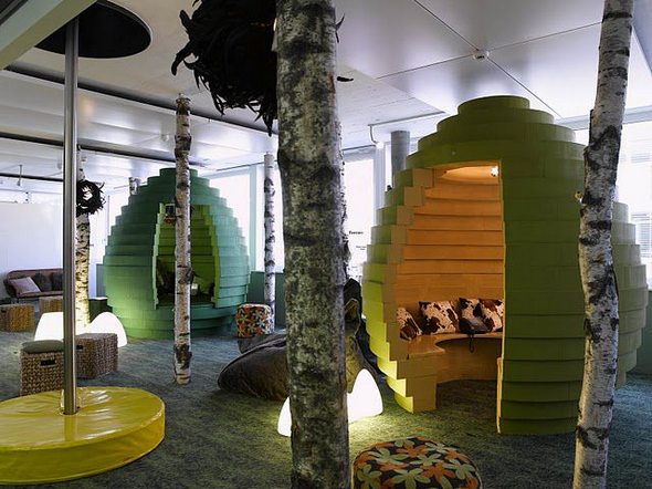 24 amazingly creative corporate offices 06 in 24 Coolest Designed Corporate Offices