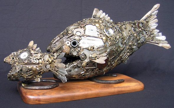metal junk to artistic sculptures 18 in Metal Junk to Artistic Sculptures   by Joe Pogan