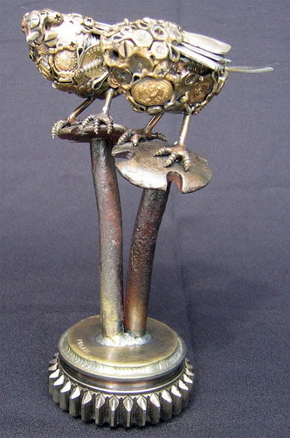 metal junk to artistic sculptures 20 in Metal Junk to Artistic Sculptures   by Joe Pogan