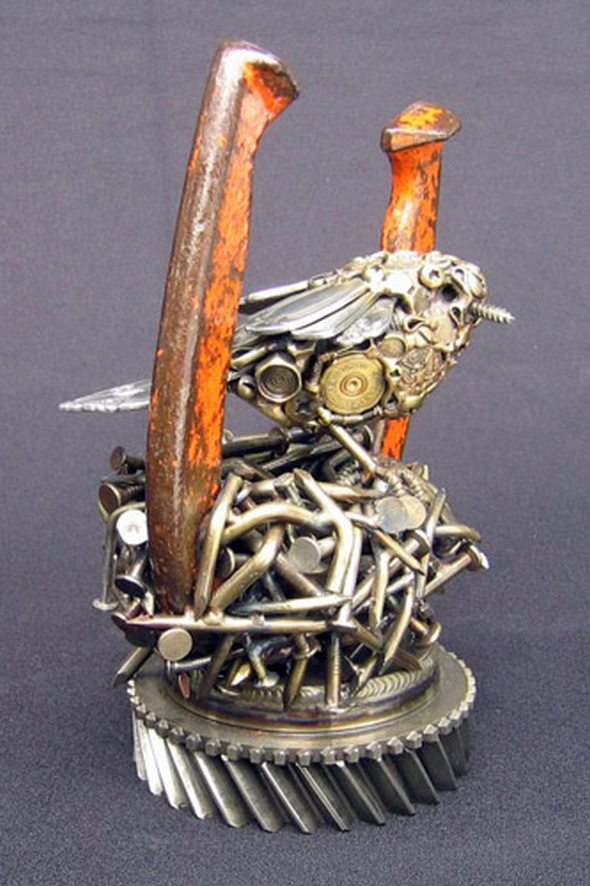 metal junk to artistic sculptures 27 in Metal Junk to Artistic Sculptures   by Joe Pogan