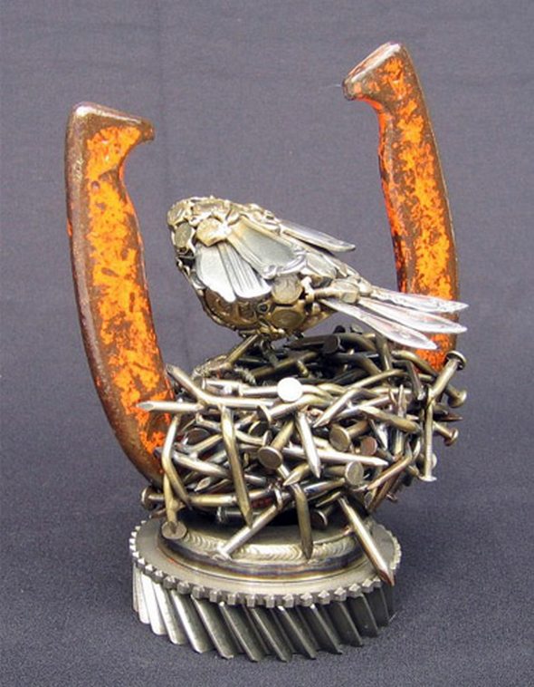 metal junk to artistic sculptures 28 in Metal Junk to Artistic Sculptures   by Joe Pogan