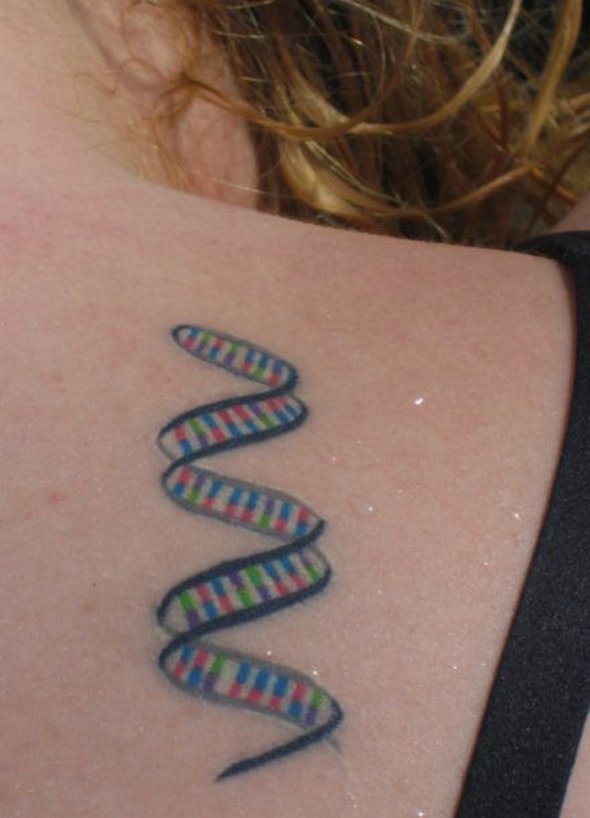 scientific tattoos 13 in 52 Funniest Geeky Scientific Tattoos