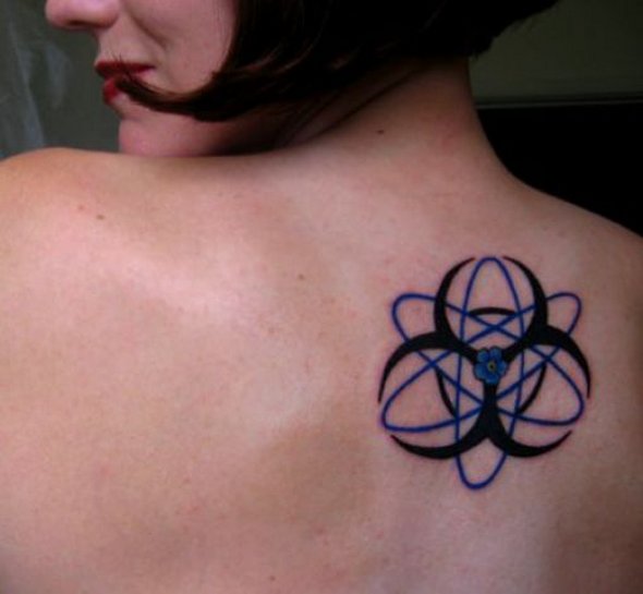scientific tattoos 14 in 52 Funniest Geeky Scientific Tattoos