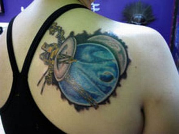 scientific tattoos 21 in 52 Funniest Geeky Scientific Tattoos