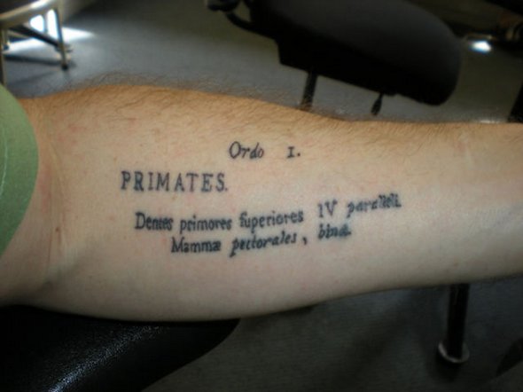 scientific tattoos 27 in 52 Funniest Geeky Scientific Tattoos