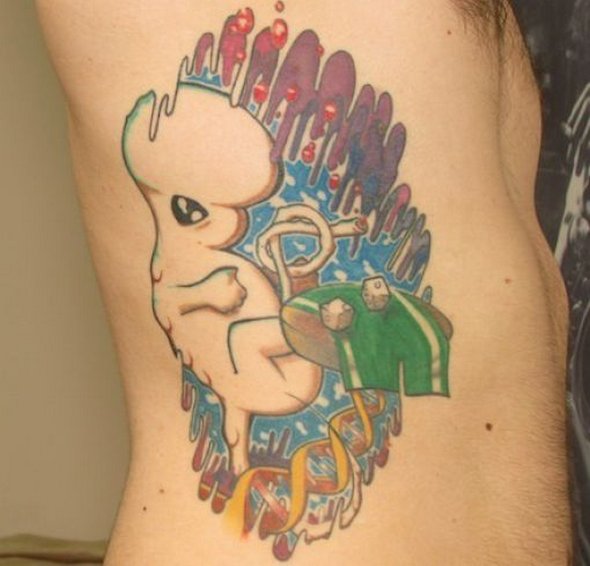 scientific tattoos 30 in 52 Funniest Geeky Scientific Tattoos