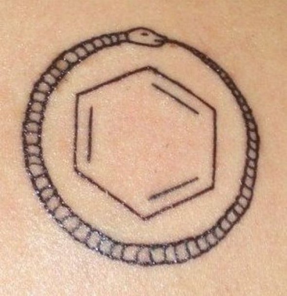 scientific tattoos 39 in 52 Funniest Geeky Scientific Tattoos