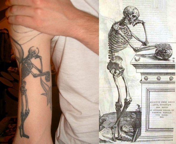 scientific tattoos 45 in 52 Funniest Geeky Scientific Tattoos