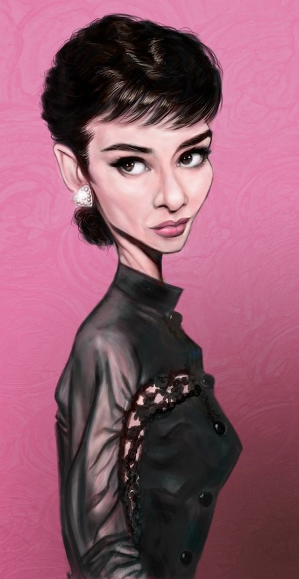 28 portrait caricatures 02 in 28 Portrait Caricatures by Illustrator Mark Hammermeister