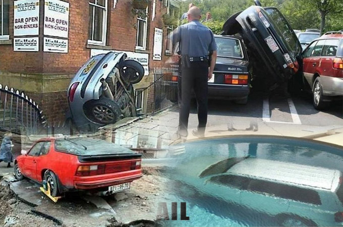 funny parking fails 00 in Crazy and Funny Parking Fails