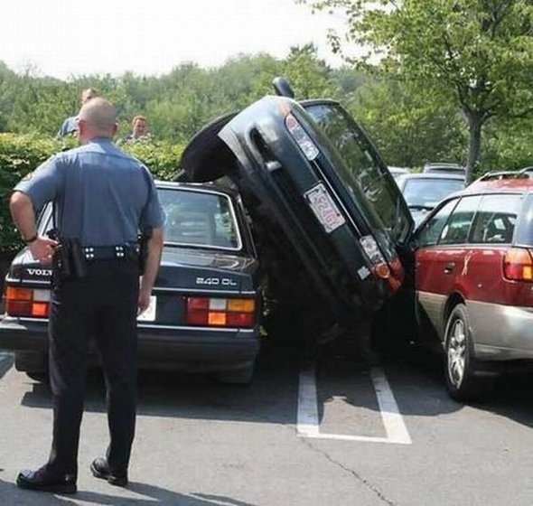 funny parking fails 01 in Crazy and Funny Parking Fails