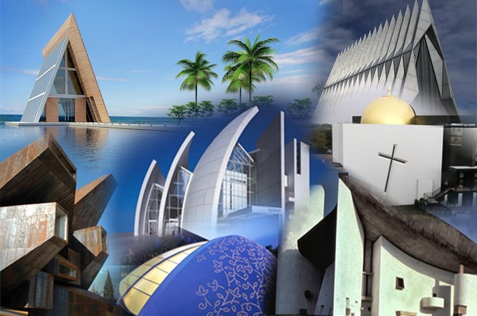 modern church designs 00 in 16 Amazing and Unique Modern Church Designs