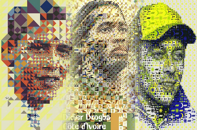mosaic illustrations by charis tsevis 00 in Magnificent Mosaic Illustrations done by Charis Tsevis