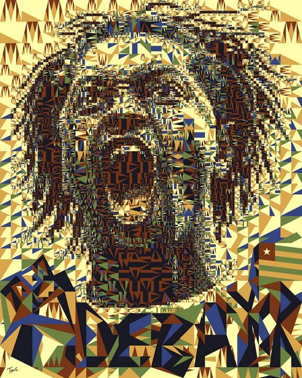 mosaic illustrations by charis tsevis 11 in Magnificent Mosaic Illustrations done by Charis Tsevis