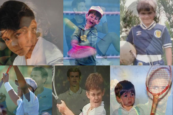 tennis players when they were young 00 in Tennis Players When They Were Young