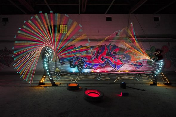 amazing light drawings 17 in Amazing Light Drawings and Graffiti