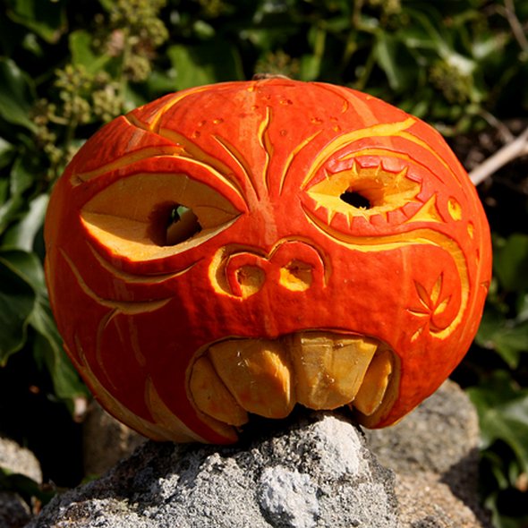 creative pumpkin artworks 01 in Creative Pumpkin Artworks