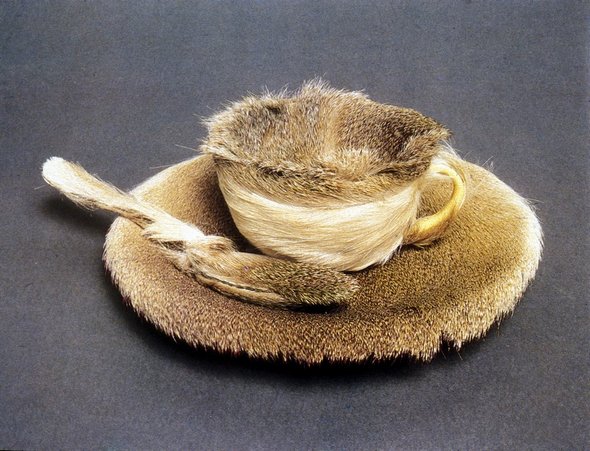 fur covered object meret oppenheim 04 in All You Need is One Fur Covered Object   Meret Oppenheim