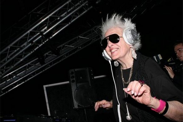 the oldest dj in the world 05 in The Oldest DJ in The World   70 Year Old Grandma 