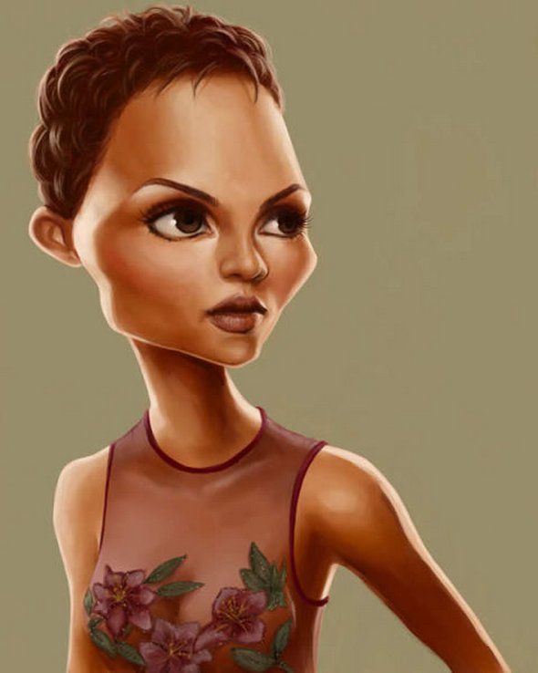 caricatures of the celebrities 11 in 31 Funny Caricatures of The Celebrities 