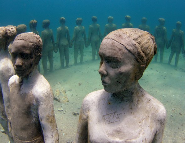 the underwater sculpture park 08 in The Underwater Sculpture Park