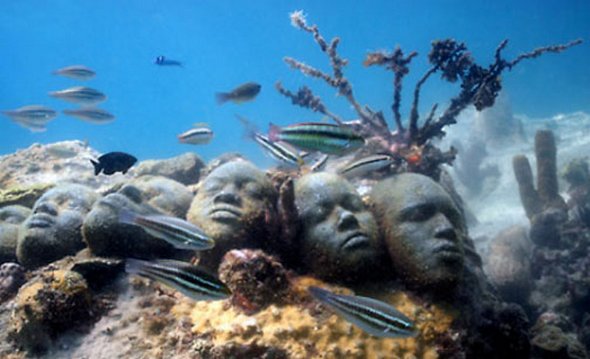 the underwater sculpture park 12 in The Underwater Sculpture Park
