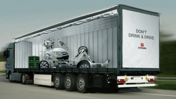 truck ad designs 03 in Funny 3D Truck Ad Designs