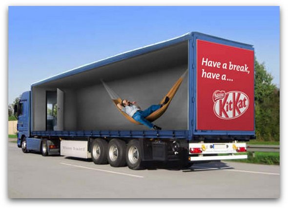 truck ad designs 10 in Funny 3D Truck Ad Designs