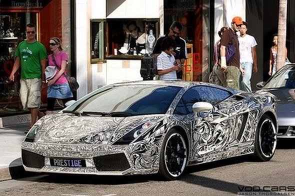 amborghini gallardo 07 in The Sharpie Lamborghini Gallardo