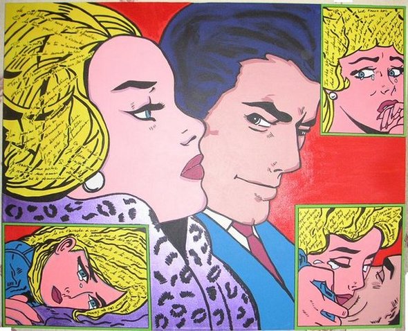 pop art by 10 in Pop Art by Roy Lichtenstein 